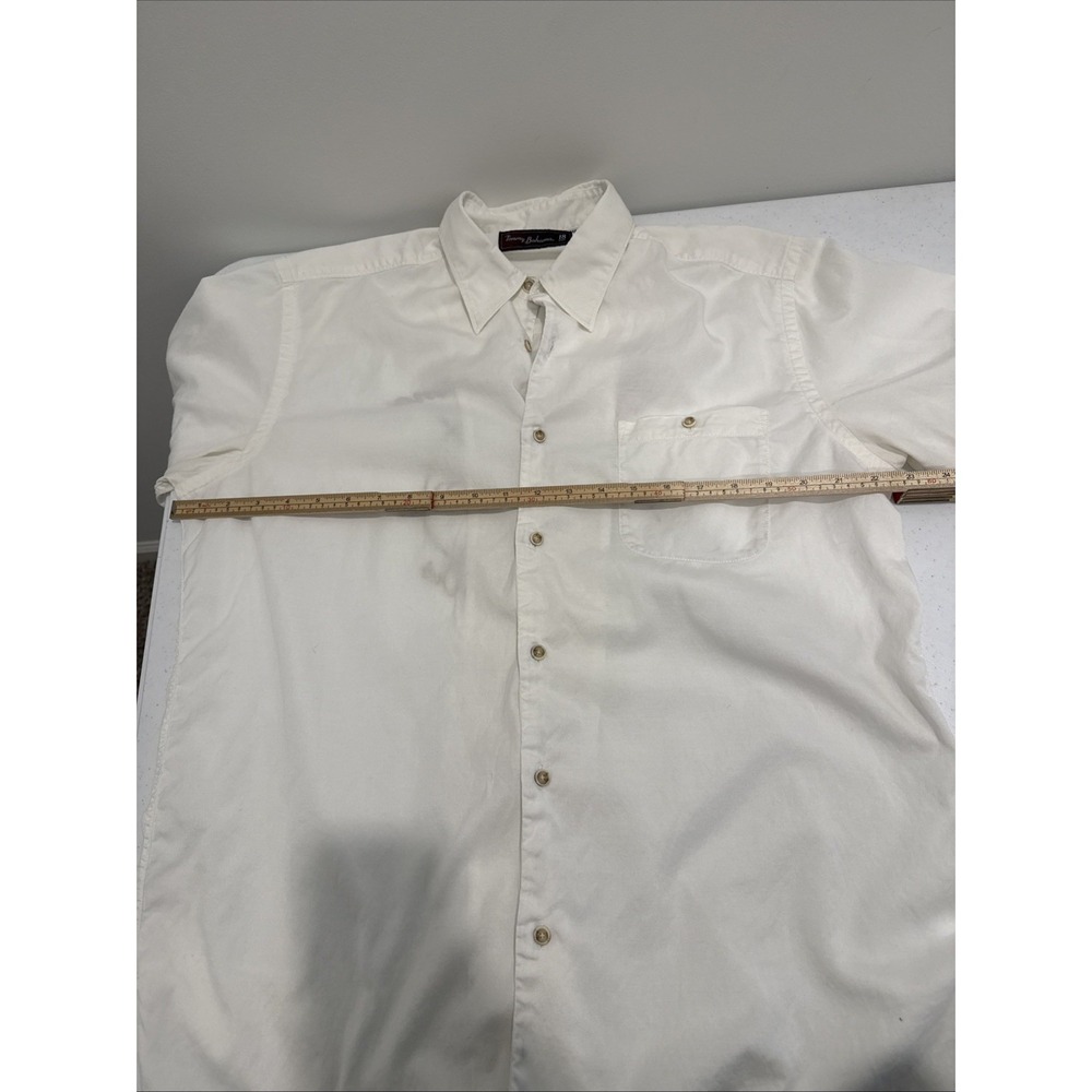 Tommy Bahama Shirt Mens Medium 18 Golf Golfer Lip Out Embroidered - Picture 8 of 8